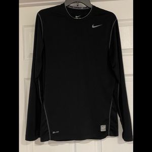 Nike pro combat dri-fit fitted long sleeve.